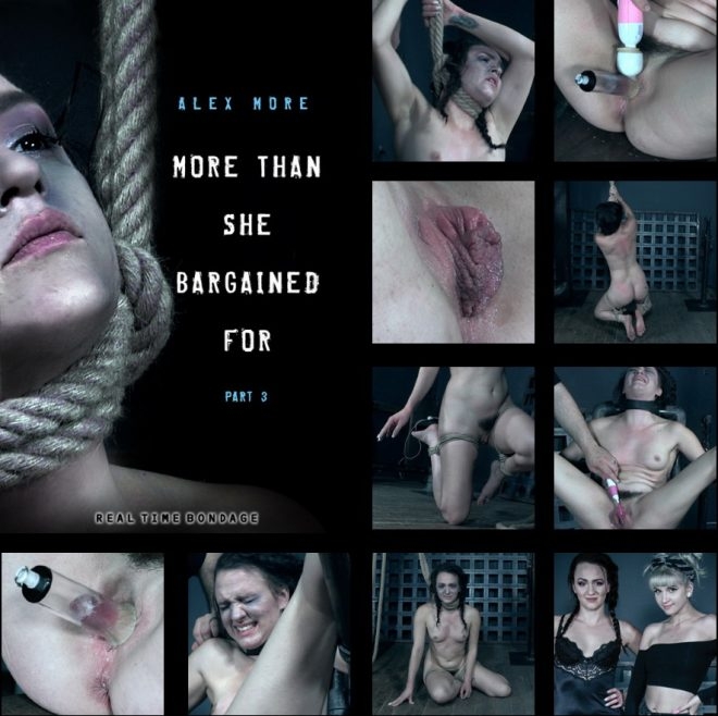 Alex More - More Than She Bargained For Part 3 - Alex get hung and teased! (2019 | SD) (932 MB)