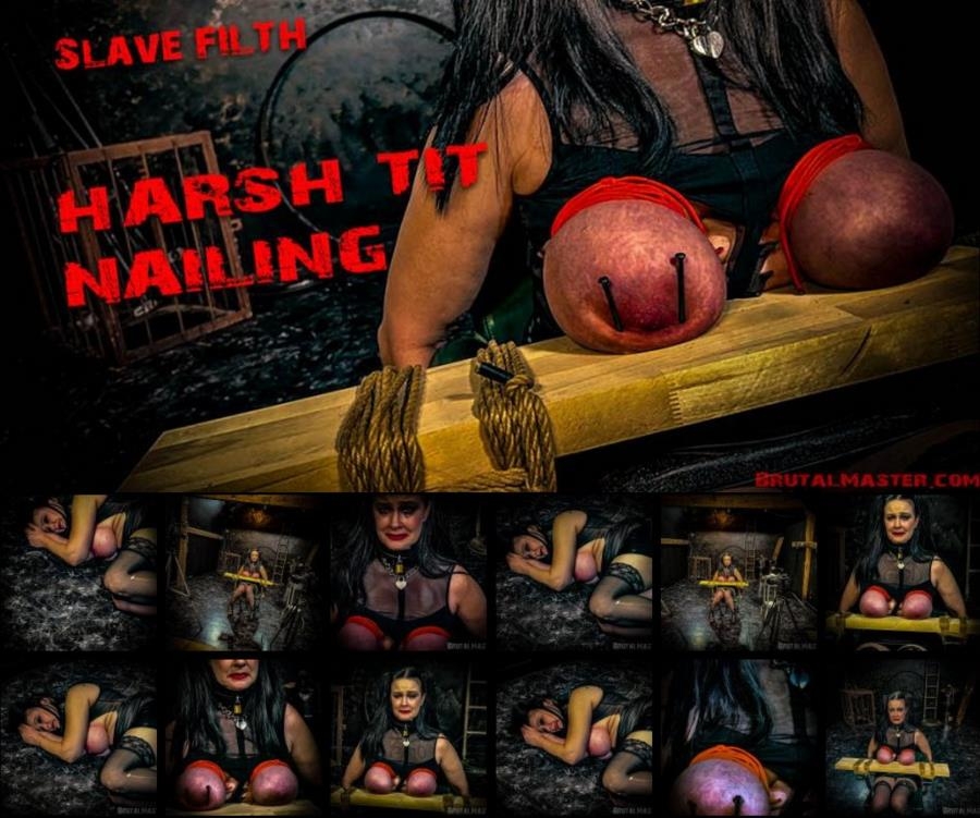 Slave Filth endures a Harsh Tit Nailing (2022 | FullHD) (1.19 GB)